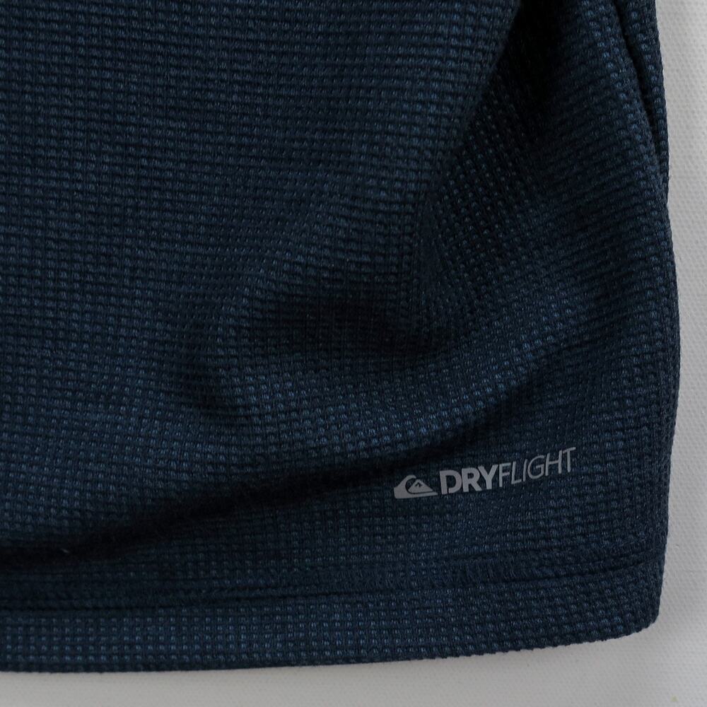Quiksilver DryFlight Hoodie Mens XL Gray Lightweight Performance Athleisure - Picture 6 of 12